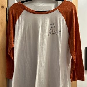 “all good” Sonoma tee